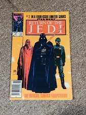 Star Wars: Return of the Jedi #2 Newsstand (1983 Marvel Comics) Darth Vader Cvr