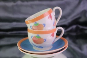 DESCO Demitasse Teacup & Saucer Villeroy & Boch German Set of 2 - Picture 1 of 9