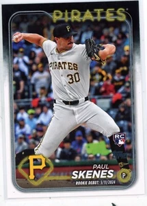 2024 Topps Update Paul Skenes Rookie Debut Baseballkarte - Bild 1 von 1