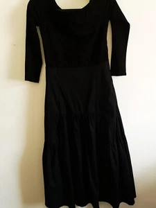 TUCKERNUCK Black Marissa Dress Side Zips and Pockets NWOT Size Medium - Picture 1 of 10