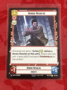 Star Wars Unlimited - Heroic Resolve - Shadows of the Galaxy 155/262 - Imagen 1 de 7