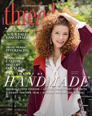 Threads (US) magazine Issue 223 Fall 2023/ THE LUXURY OF HANDMADE - Image 1 of 3