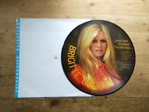Brigitte Bardot ...And God Created The Woman EX PICTURE DISC Vinyl Record 83007 - Picture 1 of 2