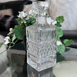 Vintage German Crystal Decanter with Stopper - Picture 1 of 10