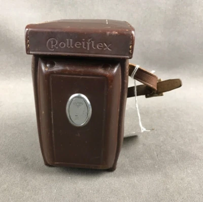 Estuche para cámara Rolleiflex 3.5 tipo 2 vintage de cuero siempre listo Foto 1 de 4