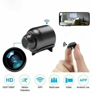 Mini 1080P HD Camera Wireless WiFi IP Night Vision Camcorder Home Security Cam - Picture 1 of 12