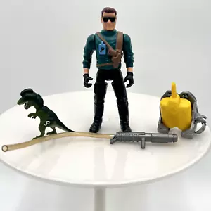 Dennis Nedry Series I Jurassic Park 1993 Kenner Vintage Action Figure Dinosaur - Picture 1 of 7