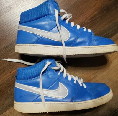 Men's Nike Backboard ll mid signal blue sneaker athletic tennis shoes size 11 - Image 1 of 4