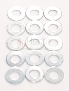 Tamiya 50586 3mm Washer (15 Pcs.) (DF02/DF03/DT02/DT03/M05/M06/TT01/TT02) - Picture 1 of 5