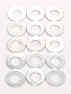 Tamiya 50586 3mm Washer (15 Pcs.) (DF02/DF03/DT02/DT03/M05/M06/TT01/TT02) - Image 1 of 4
