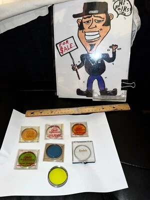 EDNALITE GOLD HERITAGE FILTERS SET OF 7 BLUE,GREEN,++KODAK GEORGE DIBIE ESTATE📸 - Image 1 of 4