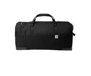 Carhartt ® 120L Foundry Series Duffel, Black, New, 1200D, Rain Defender, Duravax - Picture 1 of 5