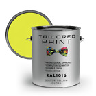 RAL1016 Sulfur Yellow MATT Direct To Metal 2k Brush or Spray Paint MATT Smooth