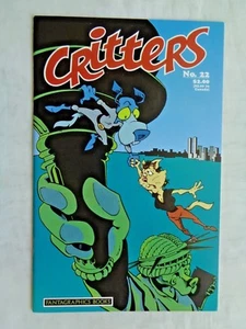 Critters Nº 22 Noviembre 1987 Primera Impresión Febrero 1988 Fantagraphics Casi Nuevo (9.4) - Imagen 1 de 7