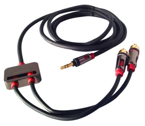 Monster Cable iCable 1000 Mini Jack AUX para iPod, iPhone, teléfonos inteligentes y más - Imagen 1 de 1
