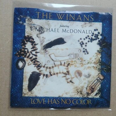 THE WINANS & MICHAEL MCDONALD Love Has No Color DJ PROMO 45 7" Vinyl R&B SOUL Foto 1 de 4