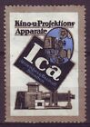 s5163/ Germany Poster Stamp Label # ICA Kino Movie Camera