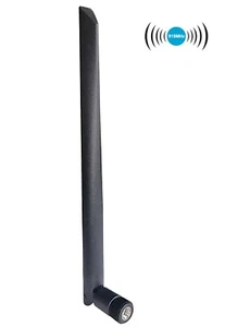 895-935MH ISM 5dBi Antenna SMA-J/TPEE/ 90° foldable/Black  e.g. LoRa LoRaWAN - Picture 1 of 6