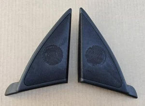 2005 2006 2007 Mercedes W203 C280 C350 Front RH LH Tweeter Speaker Cover Black  - Picture 1 of 9