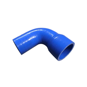 CX 2"-1.6" 90 Deg Blue Silicon hose coupler for Turbo Intercooler pipe 85mm Long - Imagen 1 de 1