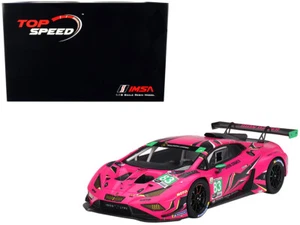 LAMBORGHINI HURACAN GT3 EVO2 #83 24H DAYTONA 2023 1/18 BY TOP SPEED TS0532 - Picture 1 of 3