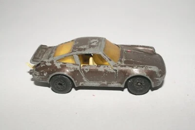 Редкий винтажный 1978 Matchbox Lesney Superfast No 3 коричневый Porsche Turbo 911 project - Изображение 1 из 4
