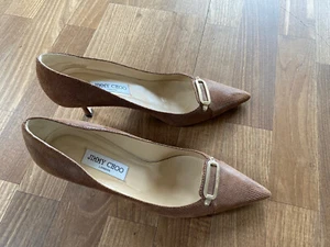 Pumps Jimmy Choo Gr. 41 beige Leder NP 539,- einwandfrei - Bild 1 von 6