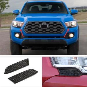 Headlight Cleaning Trim Bezels for Toyota Tacoma 2016-2023 ABS Accessories - Foto 1 di 5