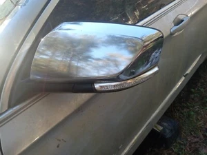 Chevy Impala Driver Side Mirror Left LH 2014 2020 Chrome/Black - Picture 1 of 2