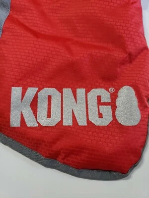 Kong Red Dog Rip Stop Blanket Coat Jacket Sz Medium Water Resistant dogs vest - Image 1 of 4