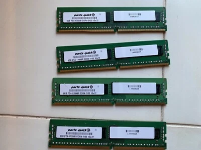 Parts Quick 8GB PC4 17000 DDR4 2133Mhz RDIMM Compatible RAM for Dell 5810 T5810 - Image 1 of 2