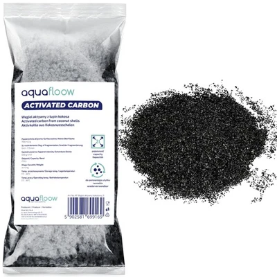 WESSPER Aktivkohle aus Kokosnussschalen für Wasserfilter, Filteranlagen - 2L