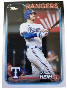 2024 Topps Series 1 Jonah Heim #235 Texas Rangers MLB Baseball Card (C5 - Picture 1 of 2