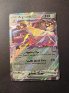 Juego de Cartas Coleccionables Pokémon Aegislash EX Paradox Rift 135/182 Holo Doble Raro - Imagen 1 de 2