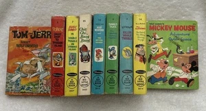 Vintage Lot 9  1967 Whitman A Big Little Book Bugs Bunny Flinstones Mickey Mouse - Picture 1 of 21