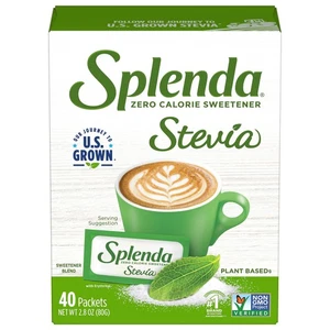 Splenda Naturals Stevia Süßstoff 40er Pack kalorienfrei Allzweck Süßstoff - Bild 1 von 5