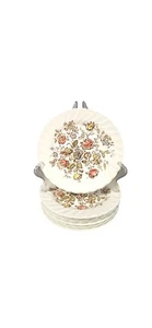 7 Johnson Brothers England Staffordshire Bouquet Bread Dessert Plates 6 1/4” - Picture 1 of 9