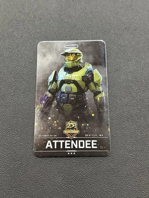 Insignia Halo World Championship HCS admisión general sin usar COD Halo MLG Foto 1 de 2