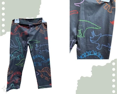 Pantalones cómodos para niños con estampado de dinosaurios - talla 12-18 meses Foto 1 de 4