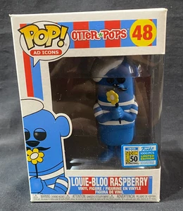 2019 SDCC Funko Pop! Ad Icons Otter Pops Louie-Bloo Raspberry! Limited to 1000! - Picture 1 of 4