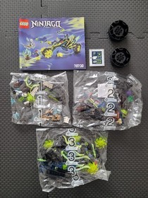 LEGO NINJAGO 70730: Chain Cycle Ambush, New Factory Sealed Bags, No Box *RARE*