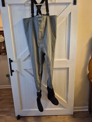 Simms Calza Trampoliere Uomo - Grigio Taglia L (Regolare) - Immagine 1 di 4