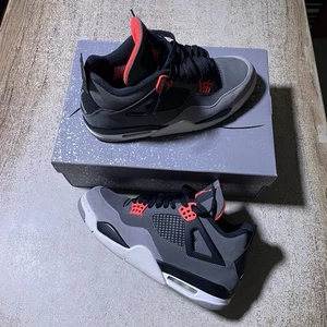 Air Jordan 4 Infrared DH6927-061 Men’s Size 10 Great Condition With OG Box - Picture 1 of 10