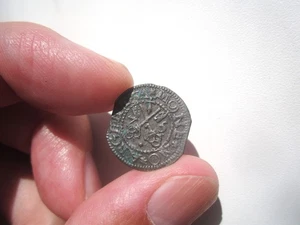 1575 RIGA FREE CITY, POLONIA, LETONIA CHELÍN - Imagen 1 de 2