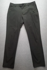 Pantalones de golf 7 Diamonds Infinity para hombre 36x34 gris oscuro ajuste regular rendimiento elástico - Imagen 1 de 20