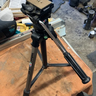 Velbon CX-687 Camera Tripod Used w/ Quick Release Plate - Image 1 of 4