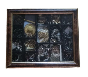 Restposten  Modeschmuck viele Teile ideal für Flohmarkt etc. Hals-Ohr-Armschmuck - Bild 1 von 8