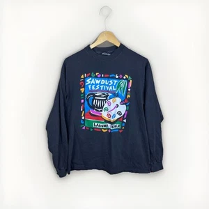 Vintage 90s Laguna Beach Sawdust Festival T-Shirt L/S Size Large Music Concert - Bild 1 von 7