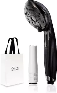 ReFa Fine Bubble Pure & Cartridge Shower Head Purified Water Head Spa Black - Picture 1 of 10