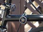 Leviers de serrage à charnière en carbone ACEOFFIX pour pièces pliantes de vélo Brompton